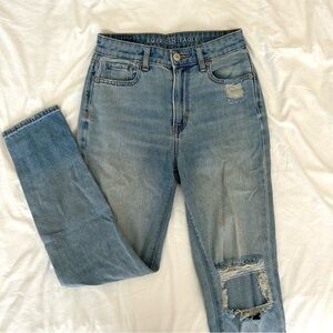 American Eagle Mom Jeans Size 0